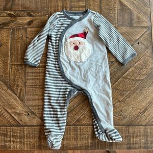 Mud pie 6-9 month Christmas Santa onesie.